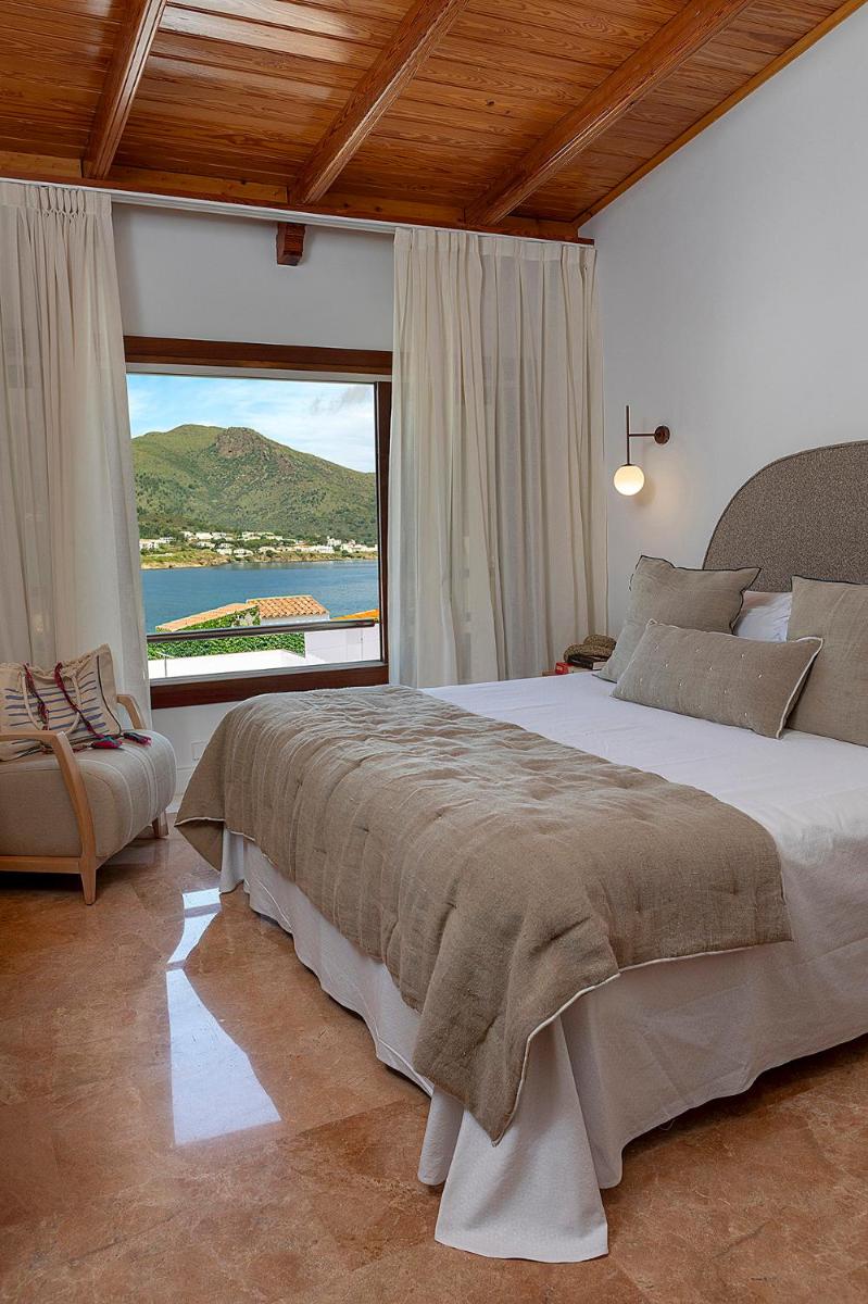 Cama o camas de una habitación en Hotel Spa Porto Cristo