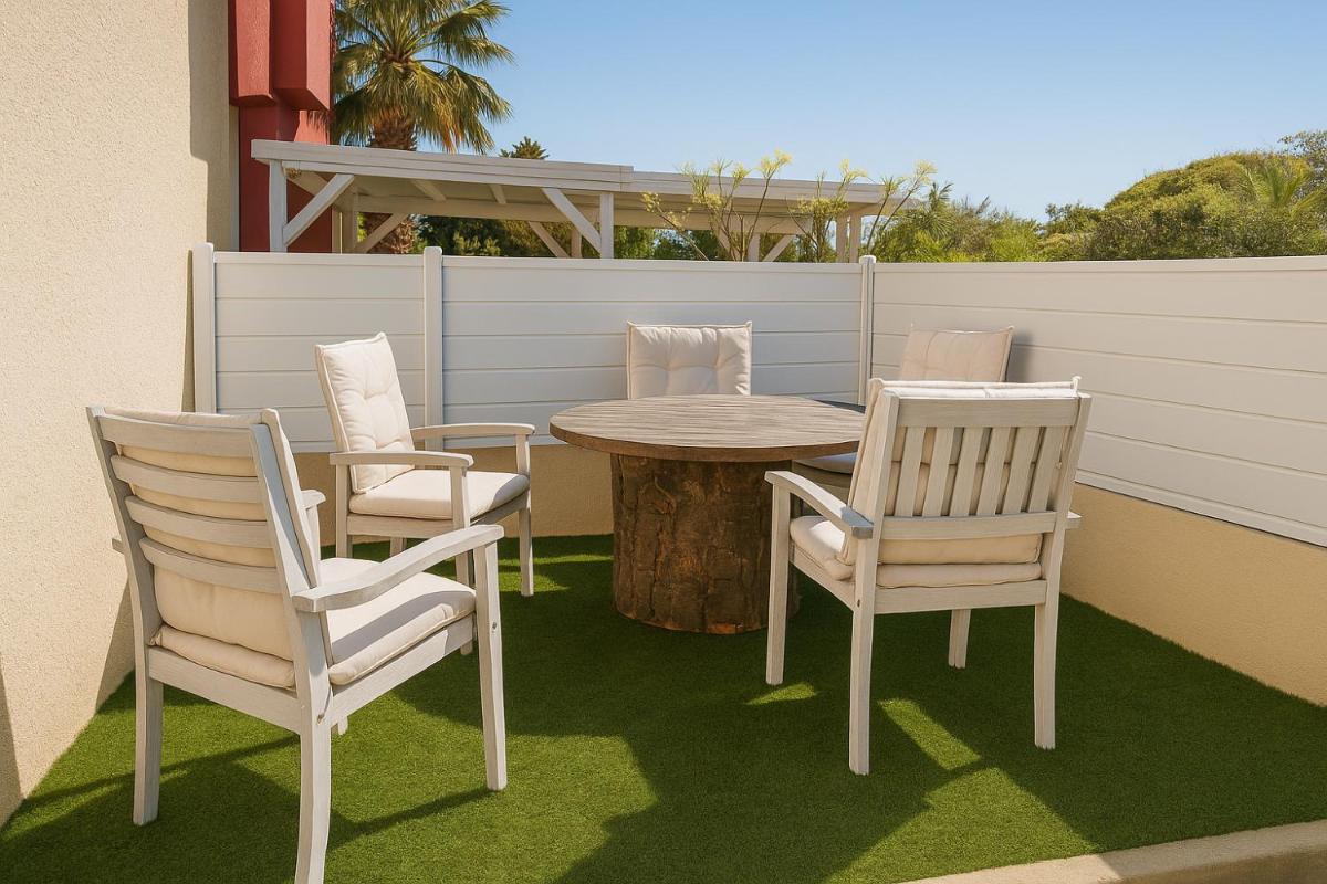 Balcon ou terrasse dans l'établissement Hotel & Spa Gil de France Cap d'Agde