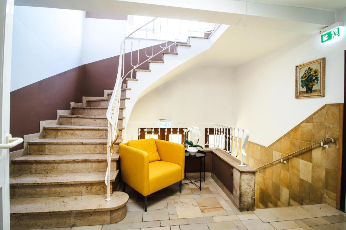 Ein Sitzbereich in der Unterkunft Villa ENTO HotelWestEnd