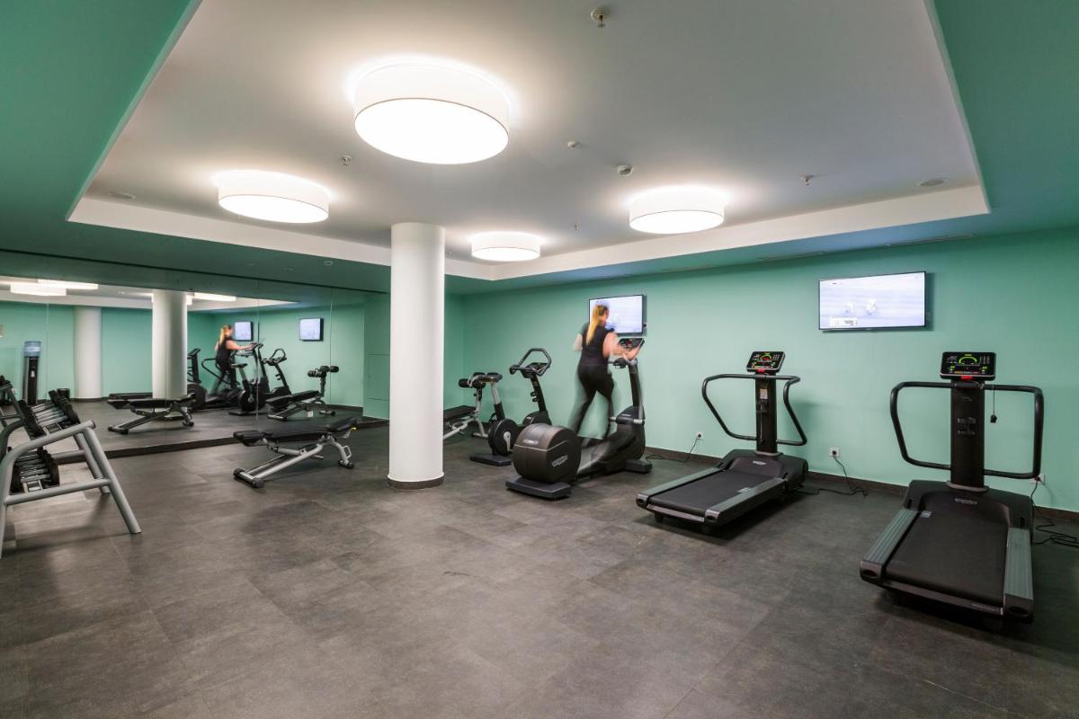 O centro de fitness e/ou as comodidades de fitness de Castanheiro Boutique Hotel
