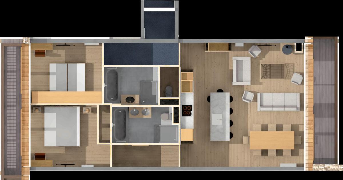 Plan de l'établissement Hôtel Alparena & Spa - 4 étoiles