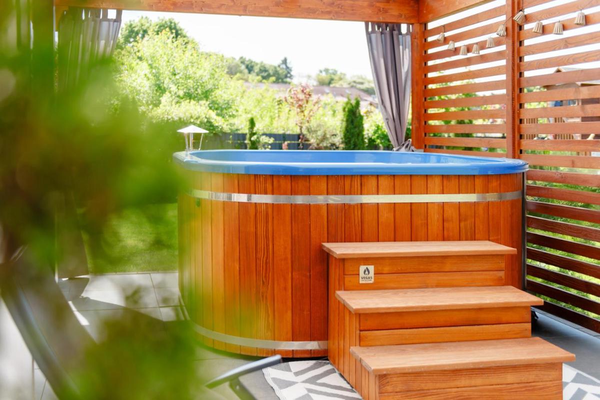 Całoroczny Domek Hampton Lubniewice, jezioro, jacuzzi - Hizvo