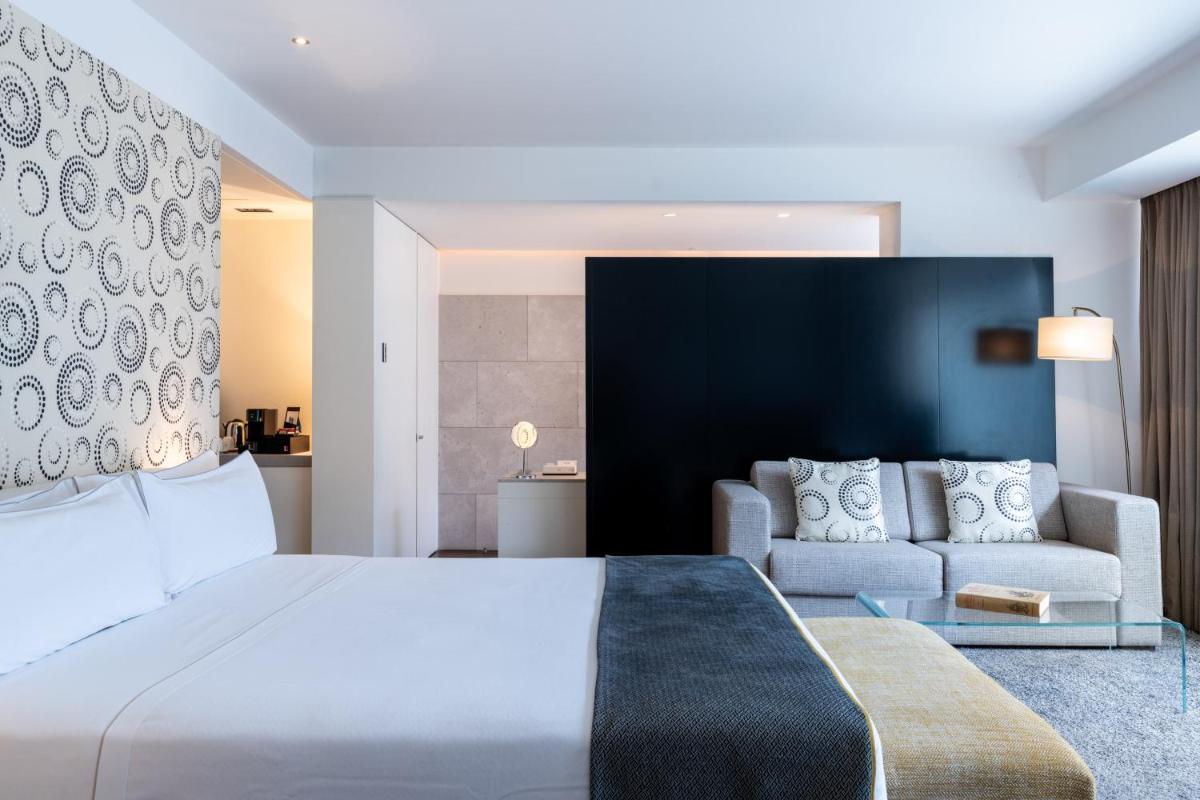Cama o camas de una habitación en Parador de Alcalá de Henares