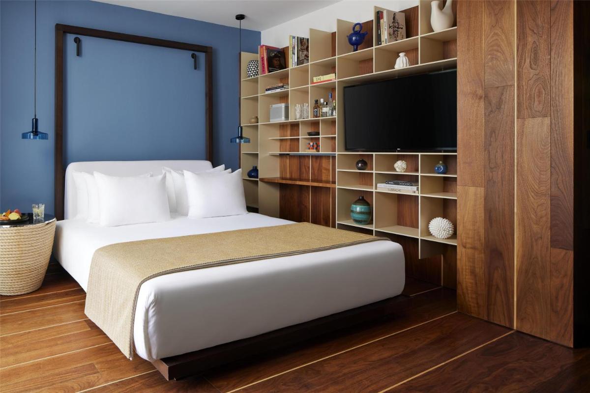 Cama o camas de una habitación en NH Collection Ibiza