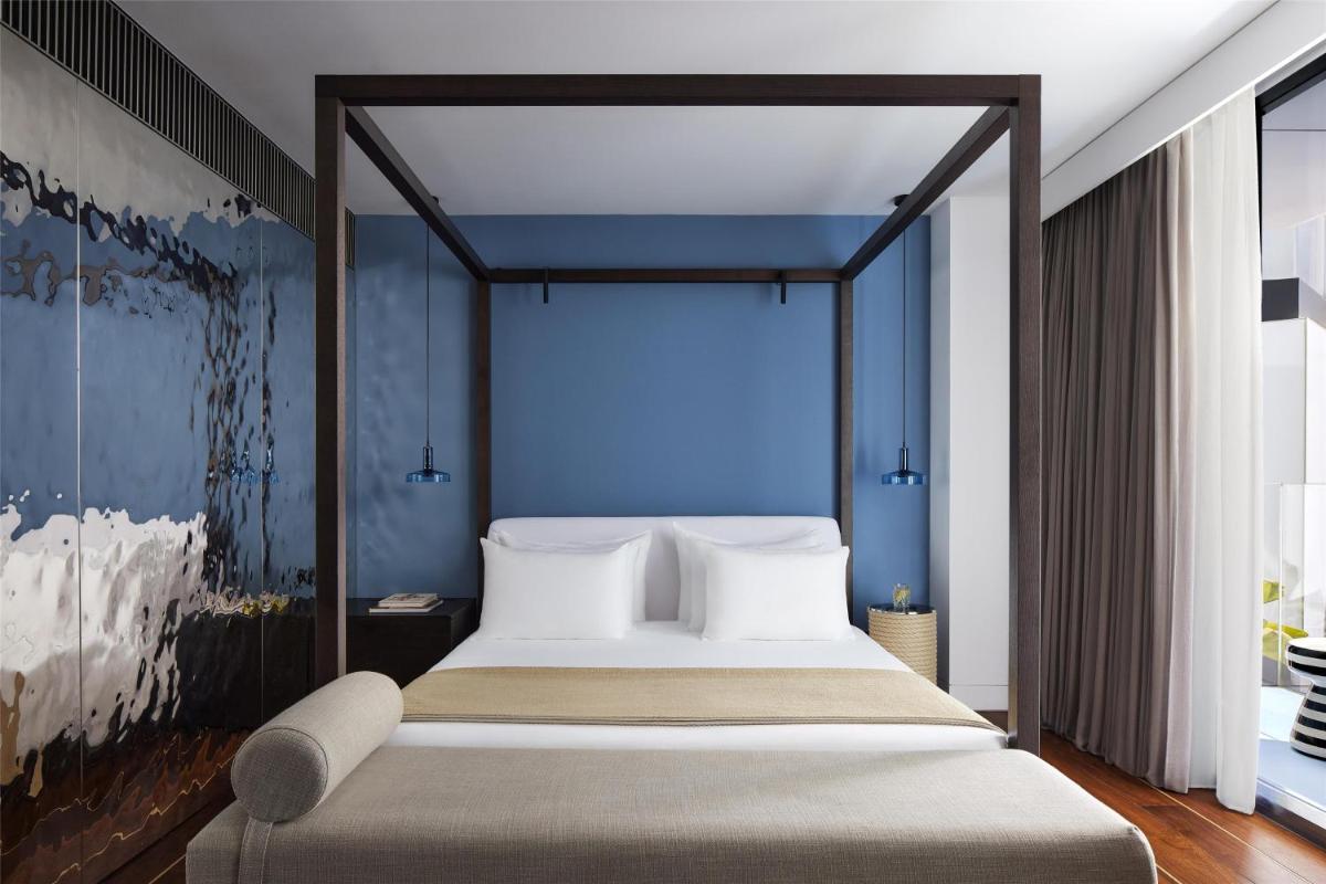 Cama o camas de una habitación en NH Collection Ibiza