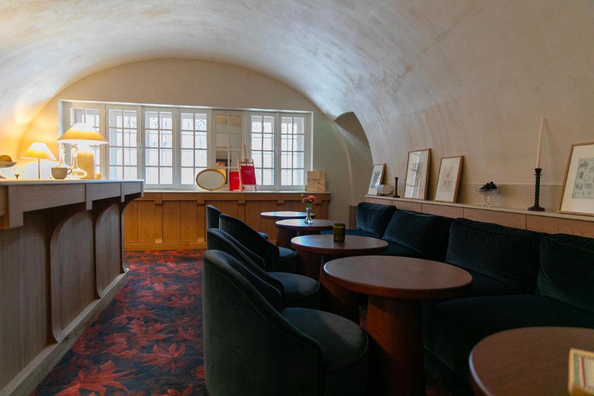 Coin salon dans l'établissement Bellevigne Bourgogne