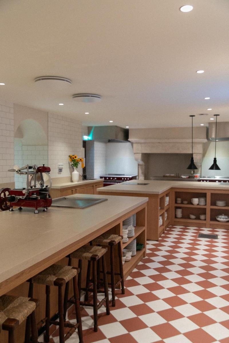 Cuisine ou kitchenette dans l'établissement Bellevigne Bourgogne