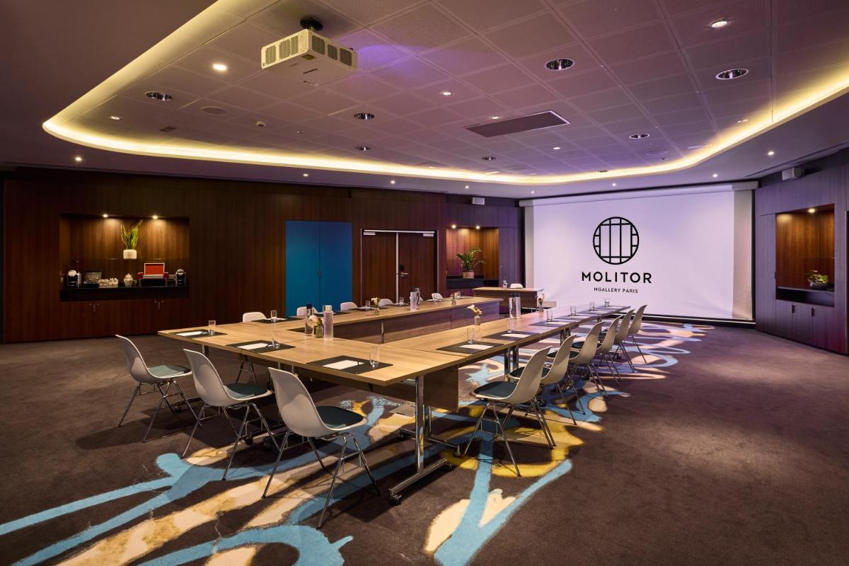 Espace de conférence ou salle de réunion dans l'établissement Molitor Hotel & Spa Paris - MGallery Collection