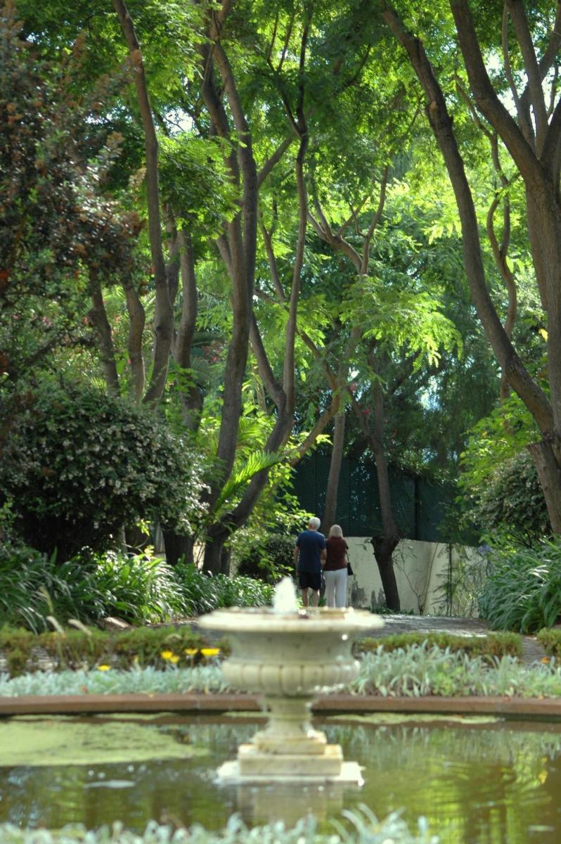 Um jardim no exterior de Quinta da Bela Vista