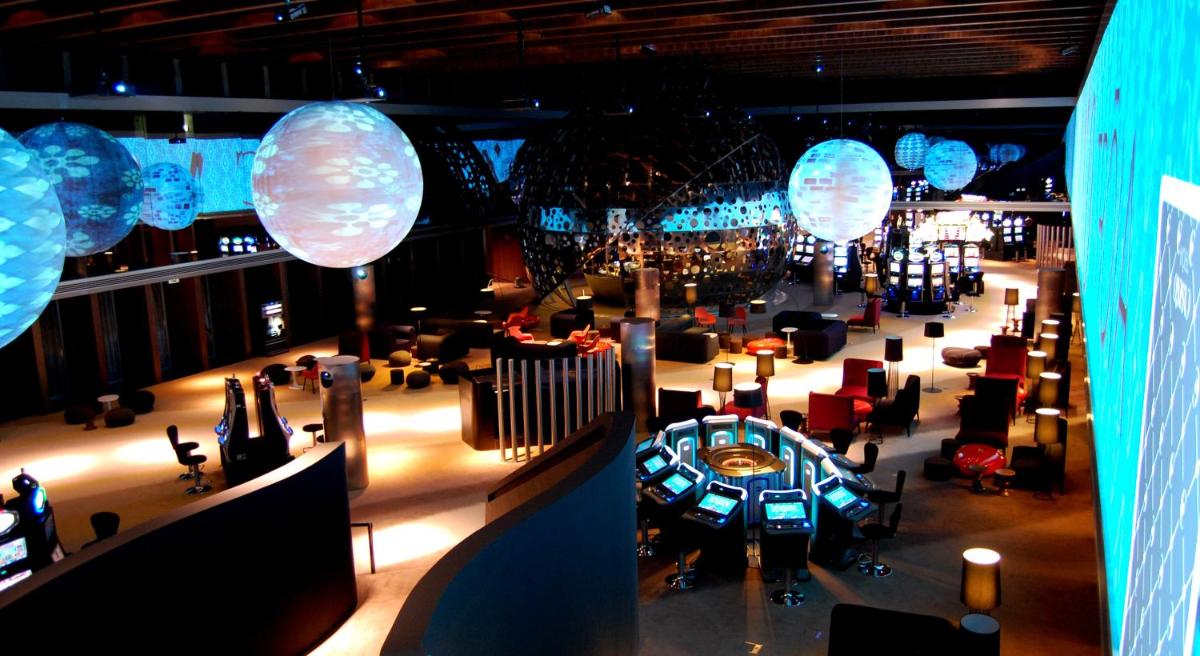 Um casino no hotel ou nas proximidades