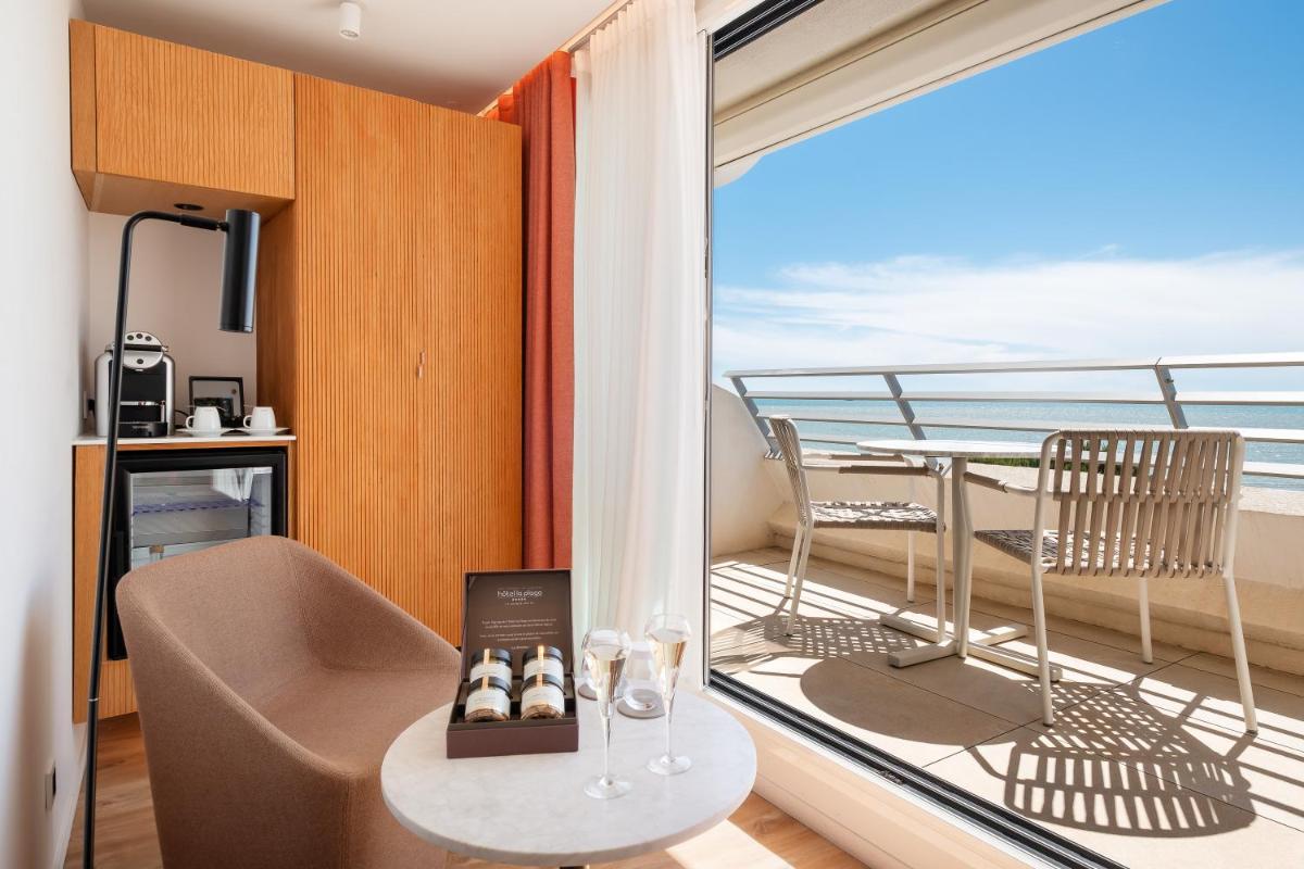 Cuisine ou kitchenette dans l'établissement Hôtel La Plage 5 étoiles La Grande Motte