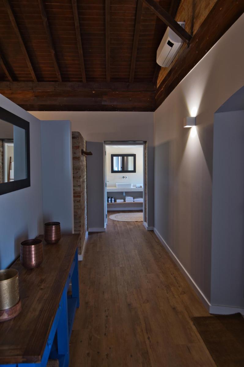 Uma cama ou camas num quarto em Sorraia Hotel Rural