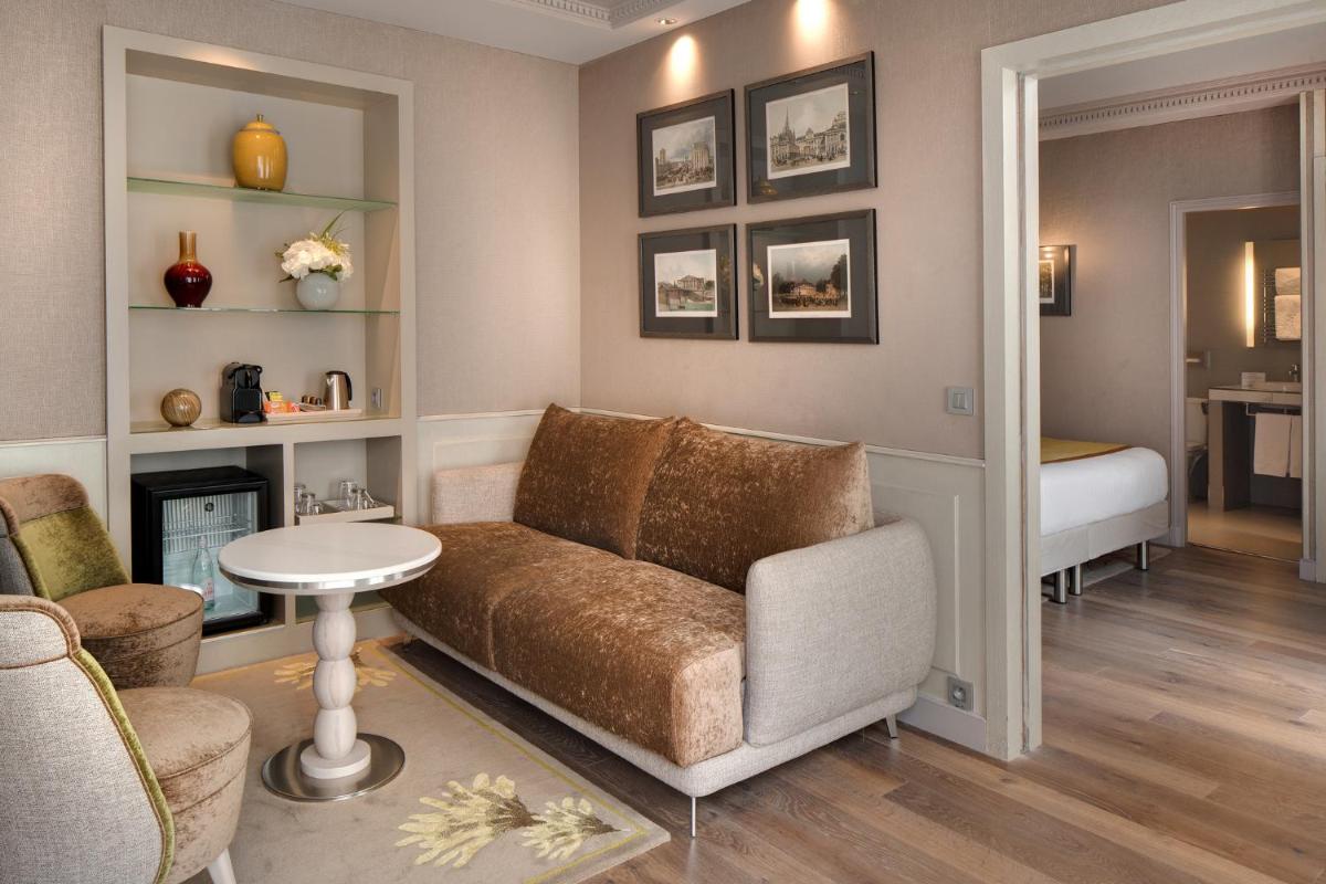 Coin salon dans l'établissement Rochester Champs Elysees