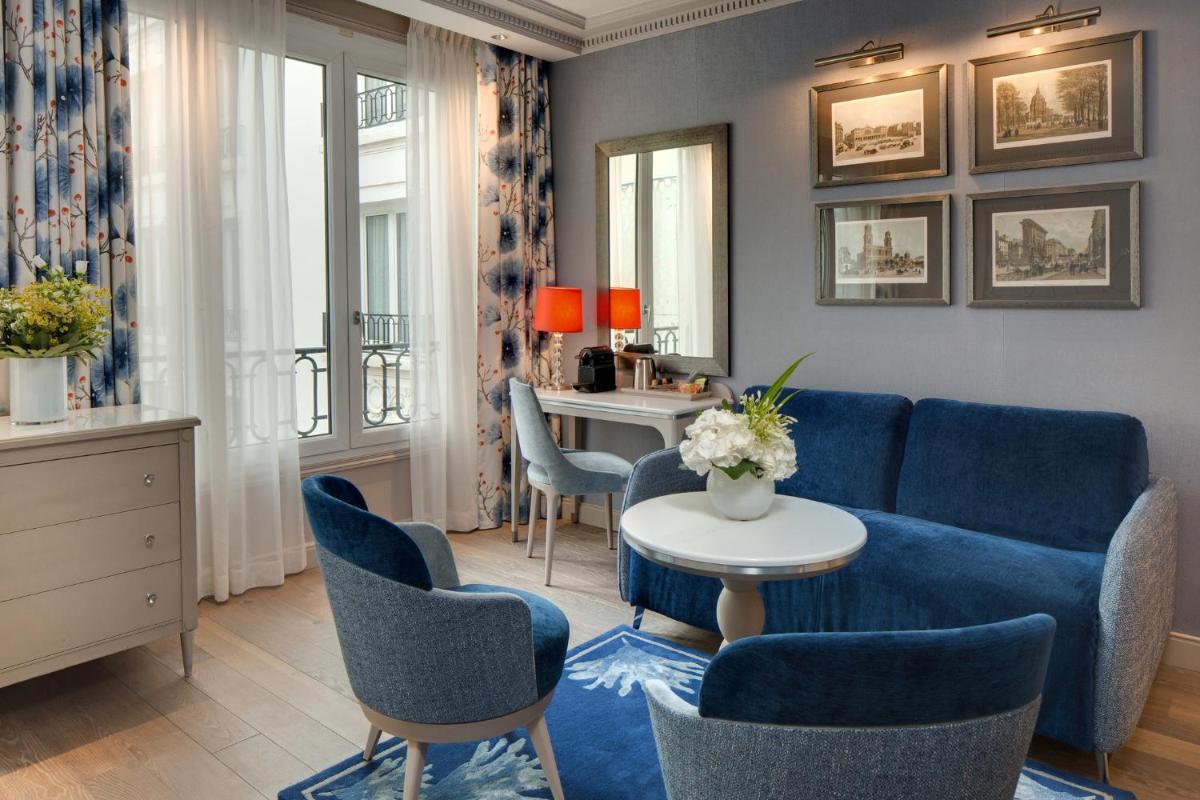 Coin salon dans l'établissement Rochester Champs Elysees