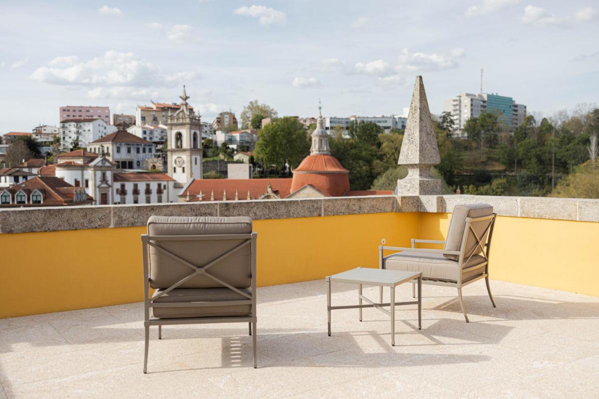 Uma varanda ou terraço em Casa da Calçada