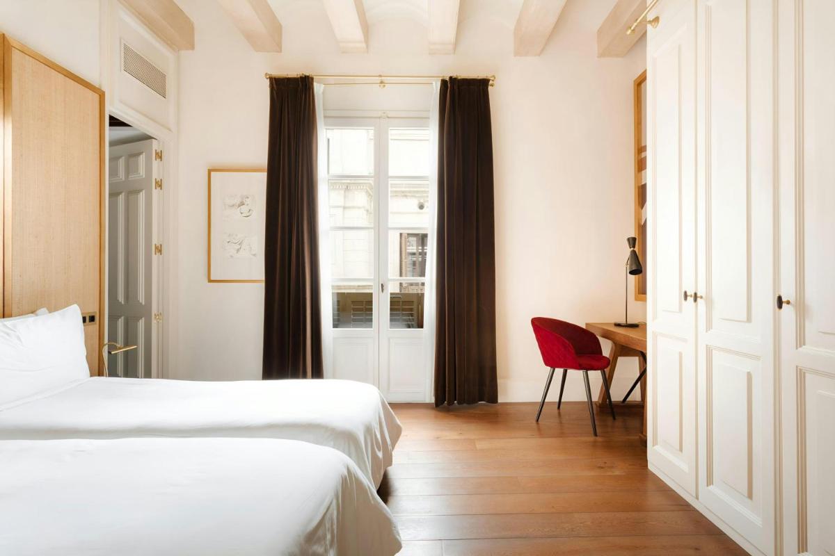 Cama o camas de una habitación en DO Plaça Reial Hotel Gothic Quarter, Sonder by Marriott Bonvoy
