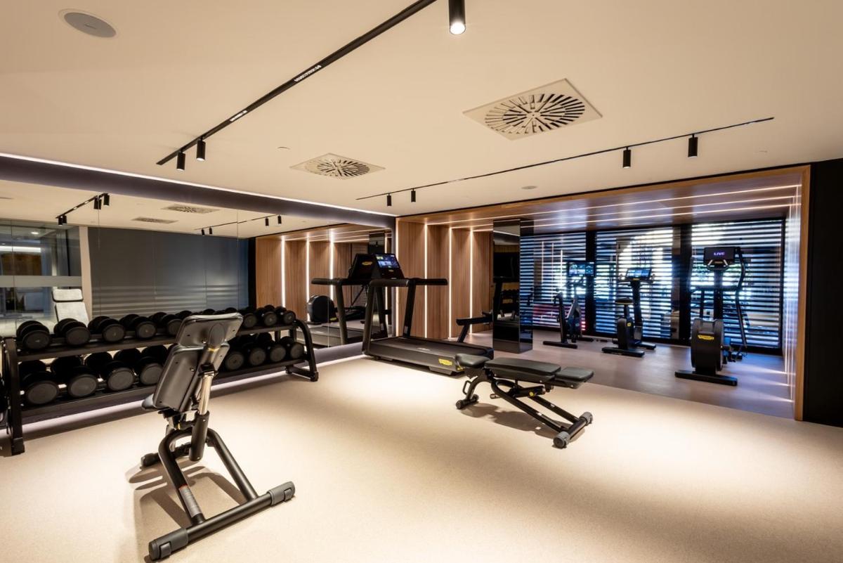 Gimnasio o instalaciones de fitness de Hotel Miramar Barcelona GL