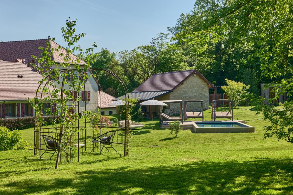 Jardin de l'établissement Maison Zugno Hôtel & Spa