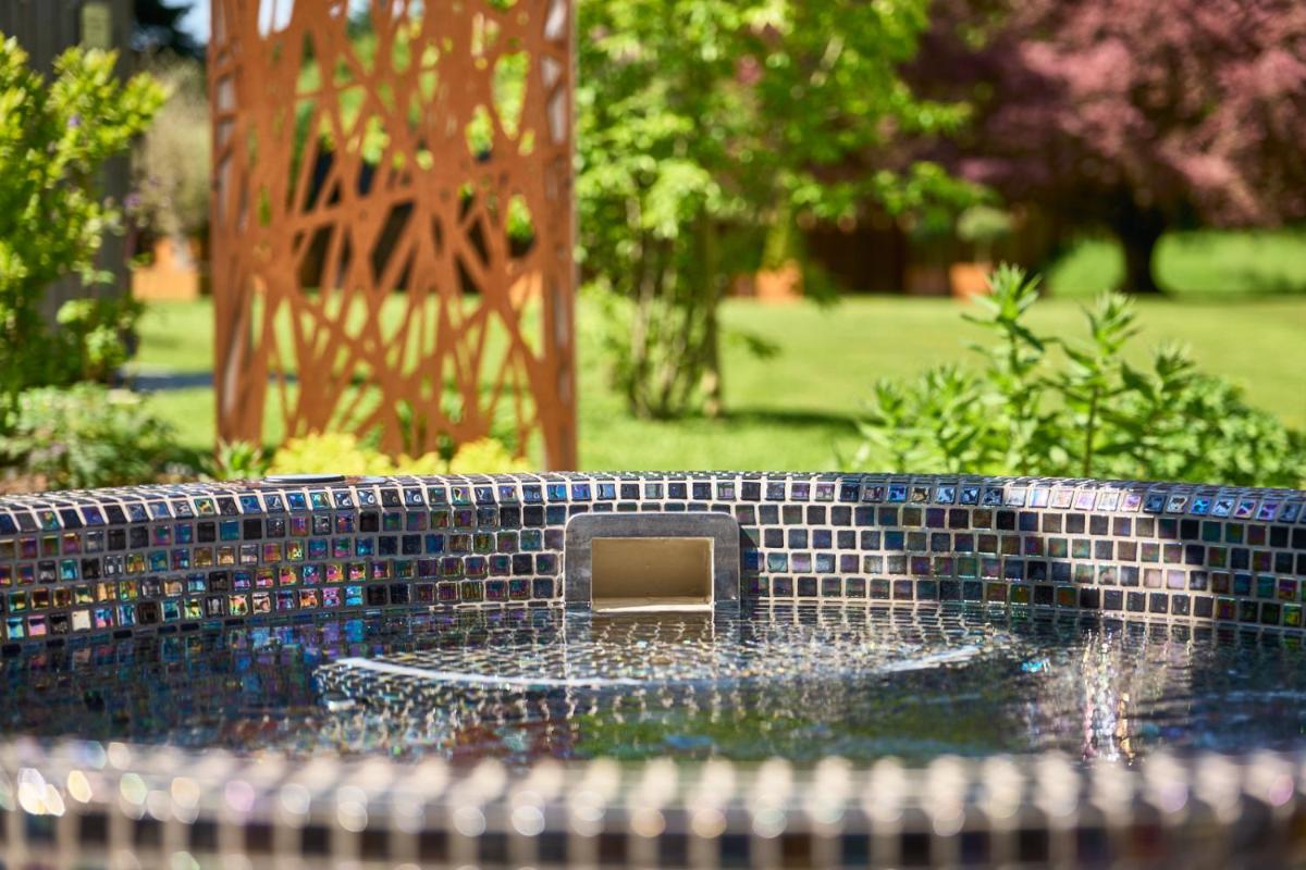 Jardin de l'établissement Maison Zugno Hôtel & Spa