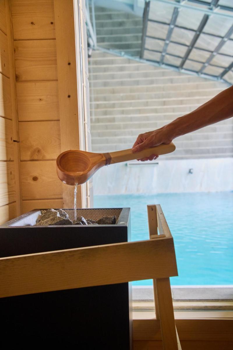 A piscina em ou perto de Moagem Industrial Lodge