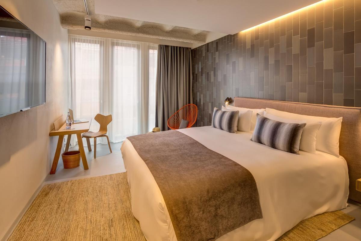 Cama o camas de una habitación en Ohla Eixample