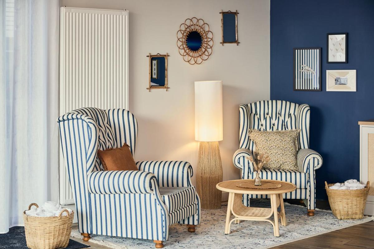 Coin salon dans l'établissement Hôtel de la Mer & Spa