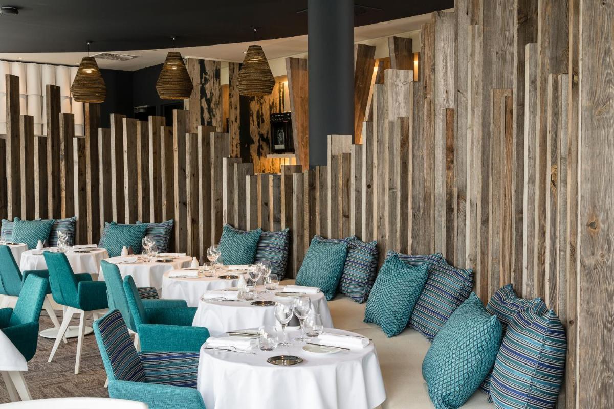 Coin salon dans l'établissement Thalazur Arcachon
