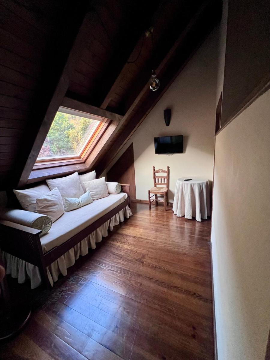 Cama o camas de una habitación en Tierras De Arán