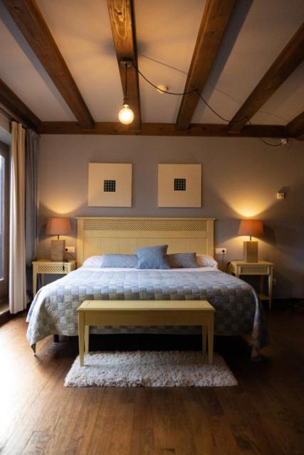 Cama o camas de una habitación en Tierras De Arán