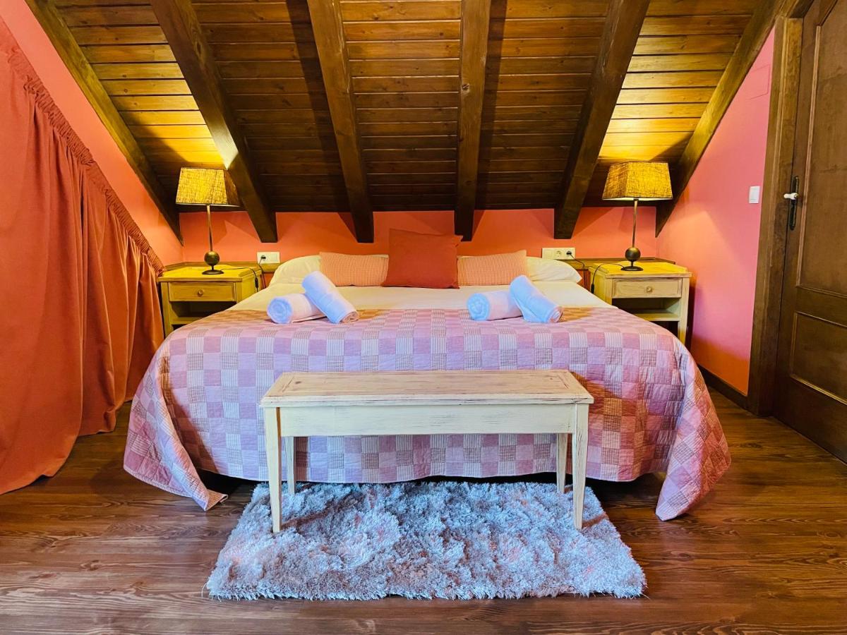 Cama o camas de una habitación en Tierras De Arán