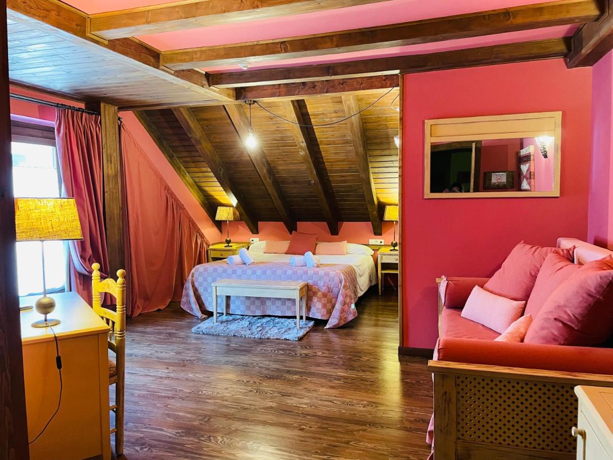 Cama o camas de una habitación en Tierras De Arán