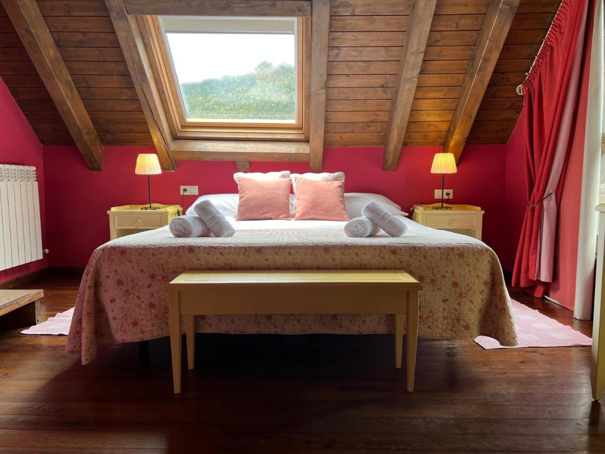 Cama o camas de una habitación en Tierras De Arán