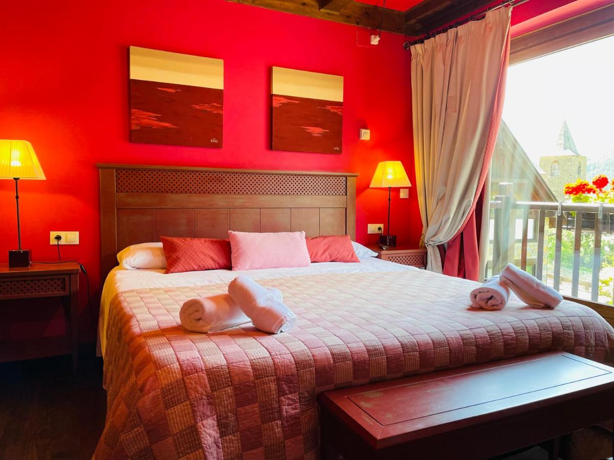 Cama o camas de una habitación en Tierras De Arán