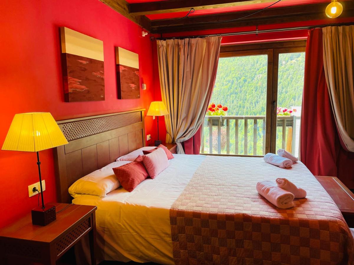 Cama o camas de una habitación en Tierras De Arán