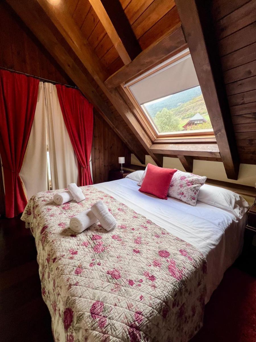 Cama o camas de una habitación en Tierras De Arán