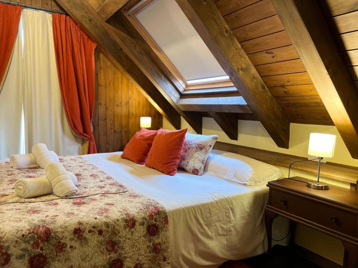 Cama o camas de una habitación en Tierras De Arán
