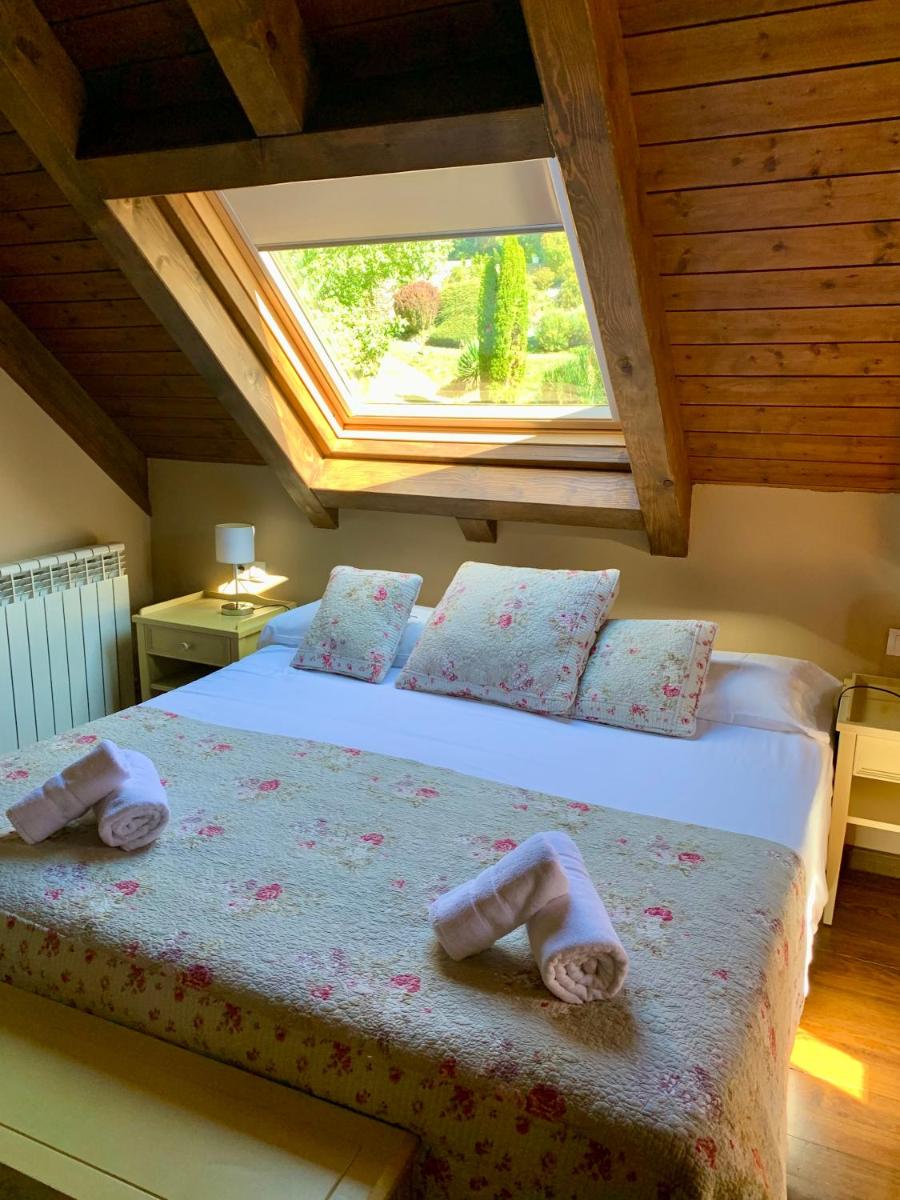 Cama o camas de una habitación en Tierras De Arán