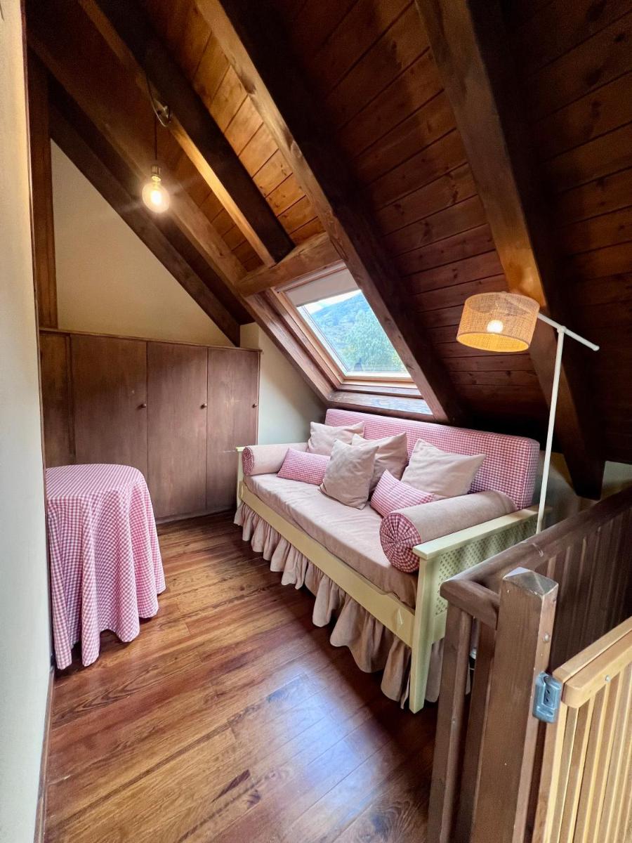 Cama o camas de una habitación en Tierras De Arán