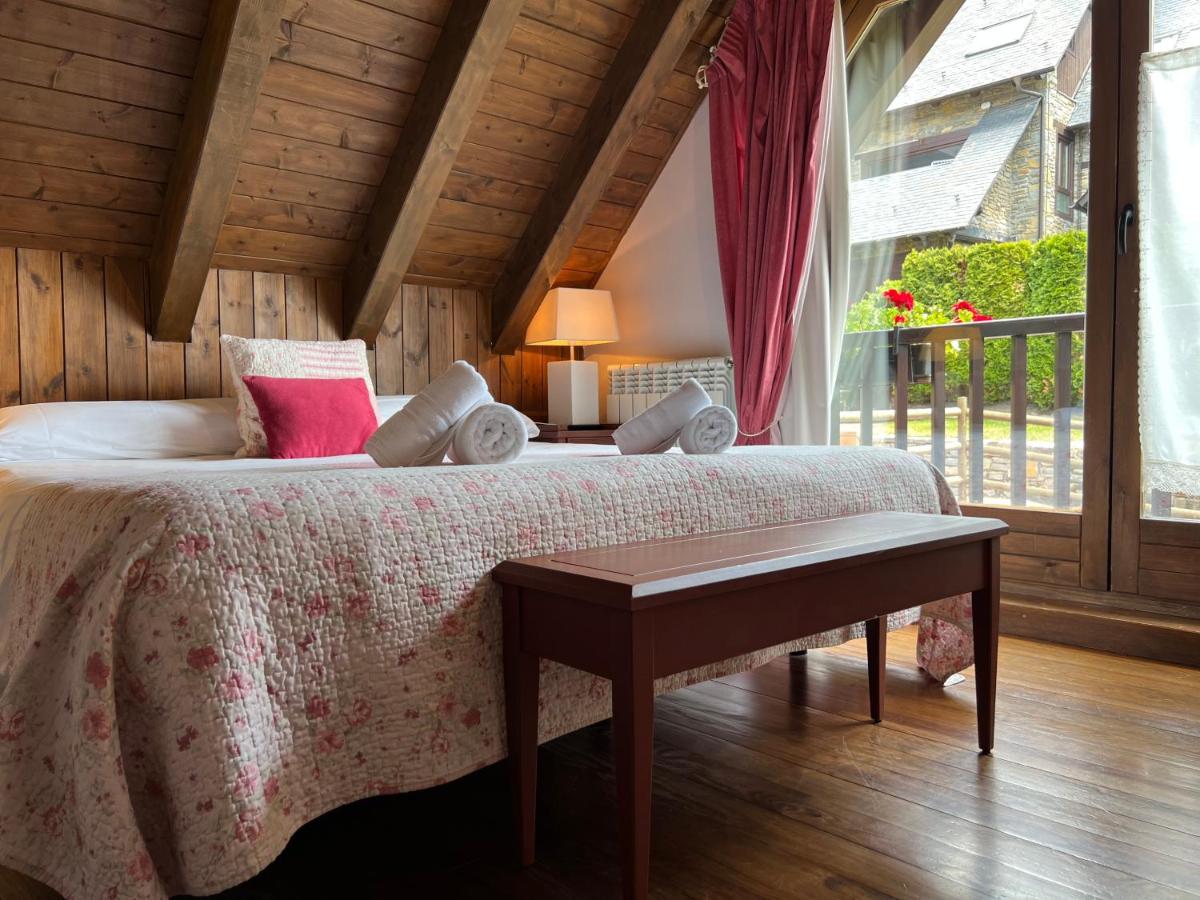 Cama o camas de una habitación en Tierras De Arán