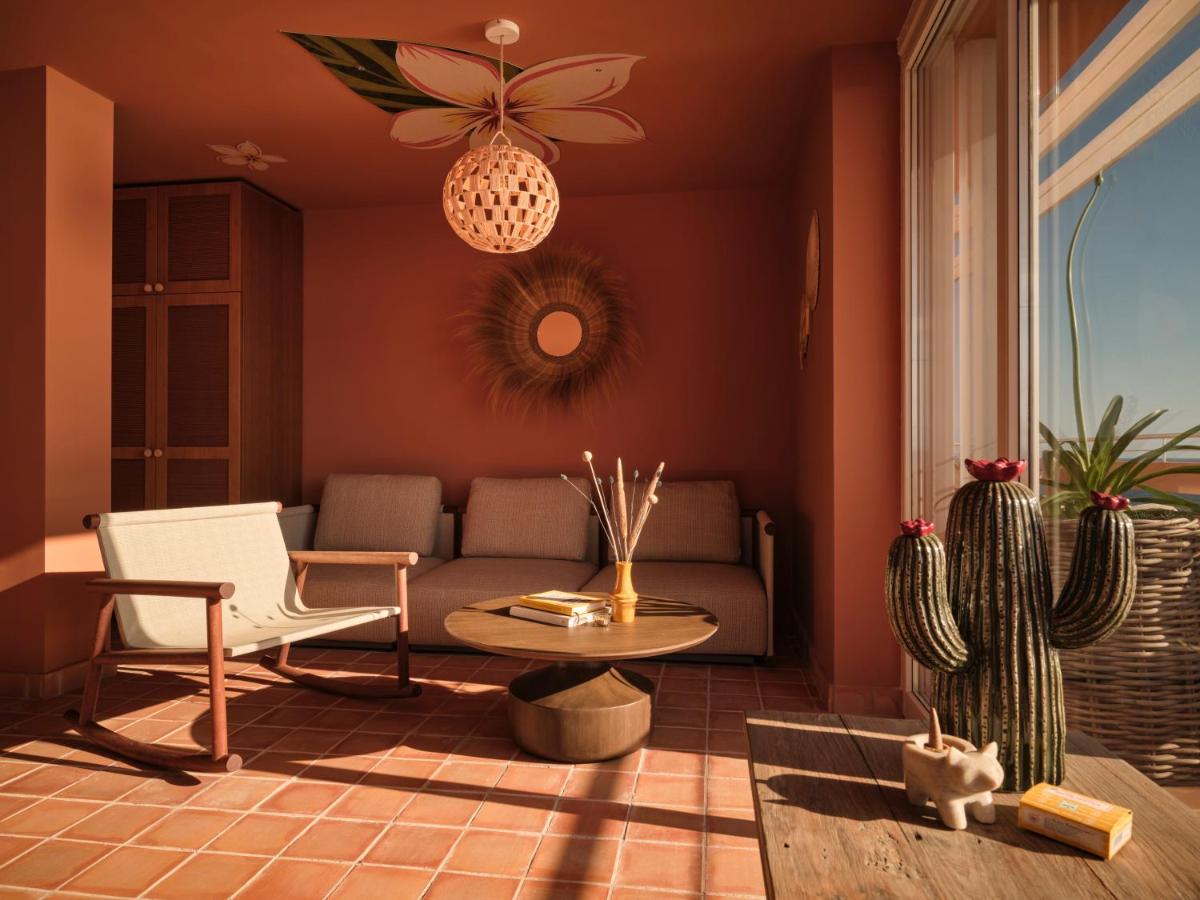 Zona de estar de Bikini Island & Mountain Hotel Es Trenc -Adults only-