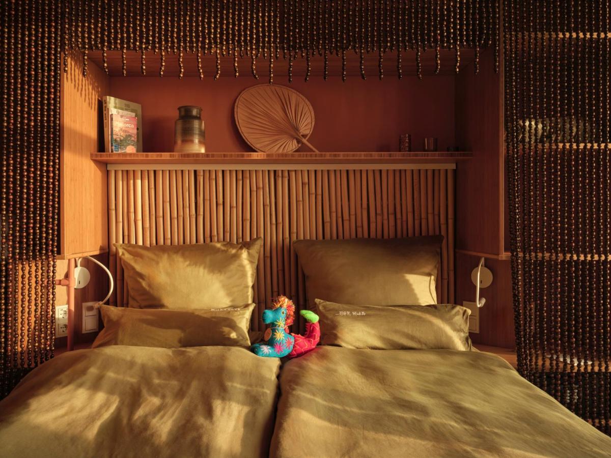 Cama o camas de una habitación en Bikini Island & Mountain Hotel Es Trenc -Adults only-