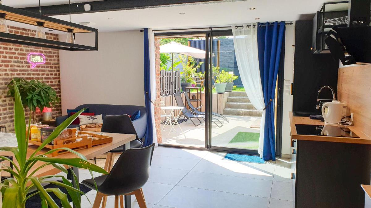 GARY Suite - Studio Cosy, Spa et jardin privatif à 4 min de Cambrai - Housity