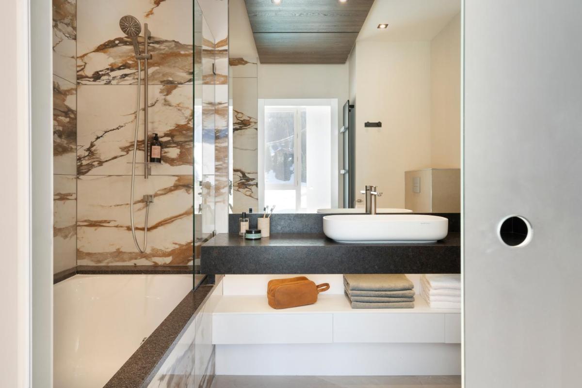 Salle de bains dans l'établissement MGM Hôtels & Résidences - Résidence Alhéna