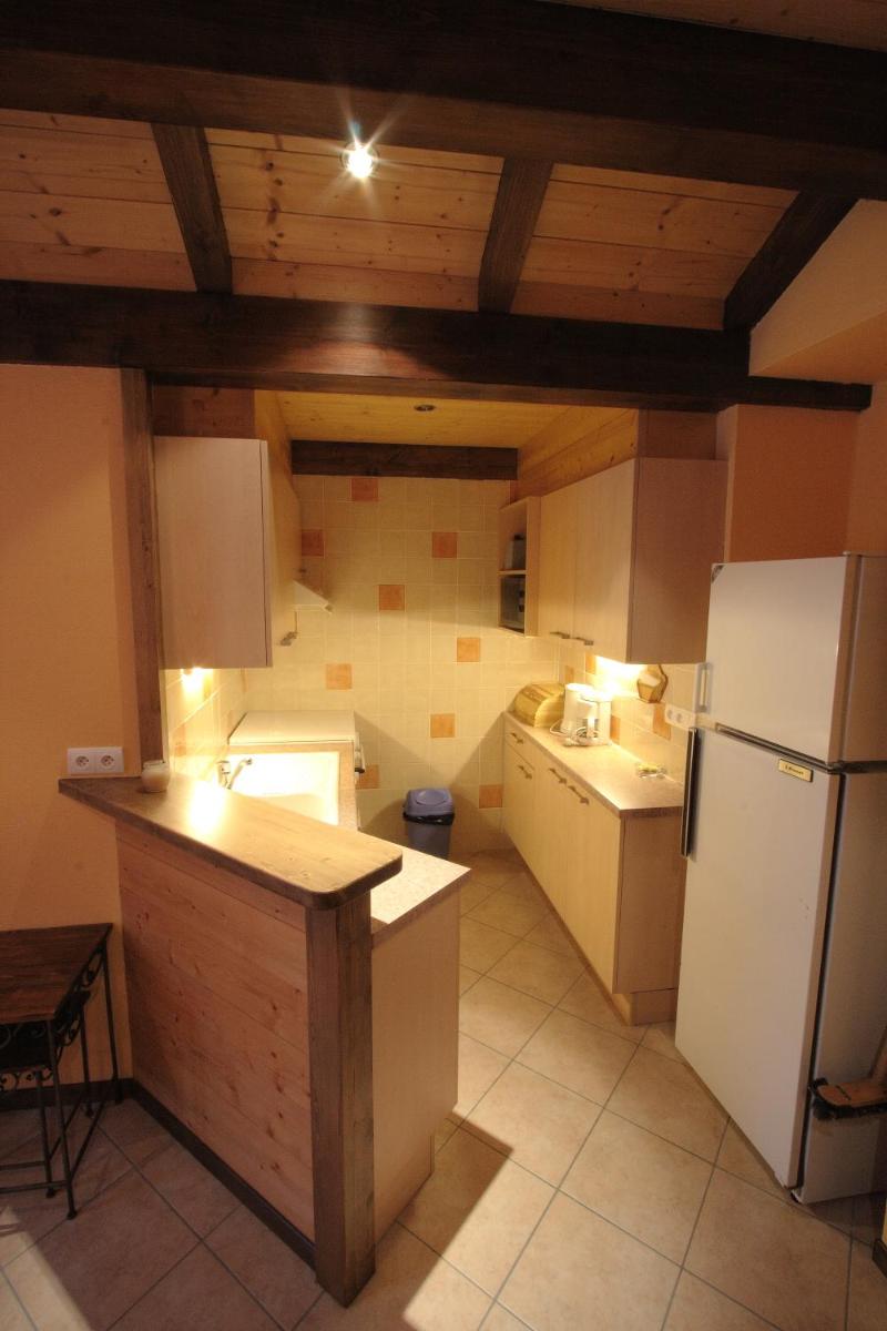 Cuisine ou kitchenette dans l'établissement Logis Hotel & Spa Beau-Site