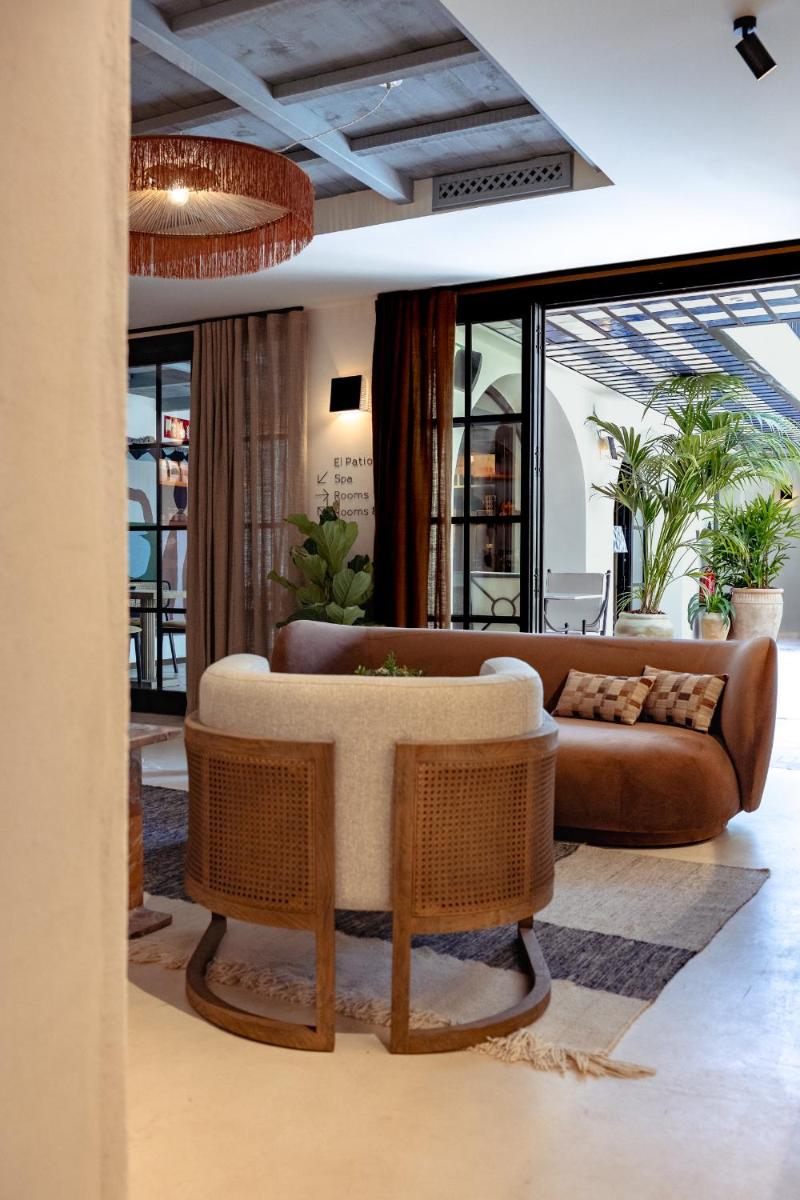 Zona de estar de Nomad Hotel & Spa Altea