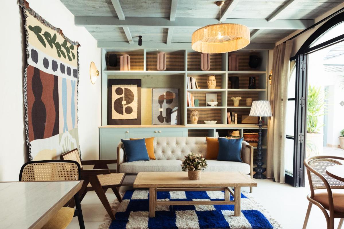 Zona de estar de Nomad Hotel & Spa Altea