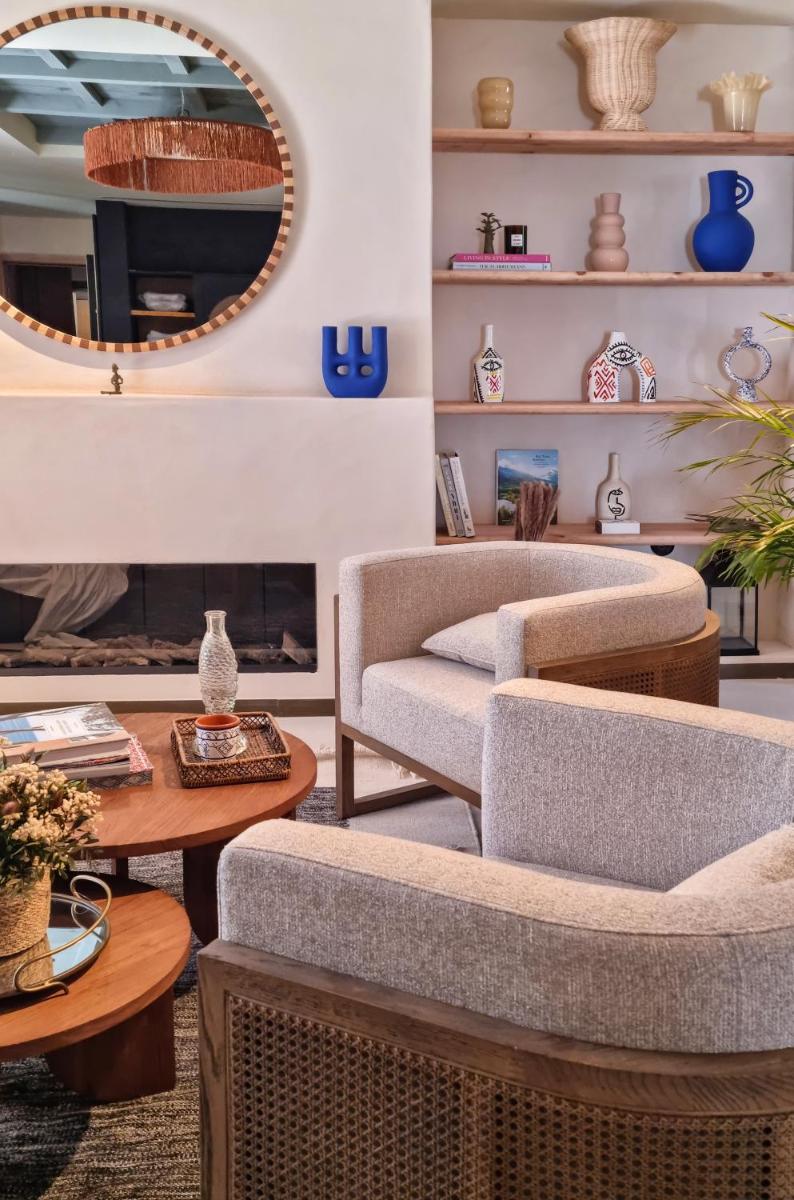 Zona de estar de Nomad Hotel & Spa Altea