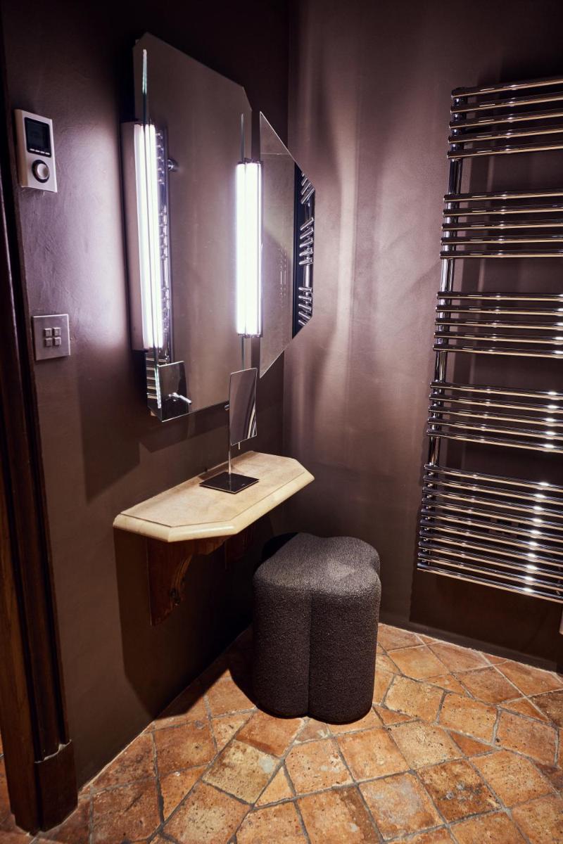 Salle de bains dans l'établissement Relais Bernard Loiseau