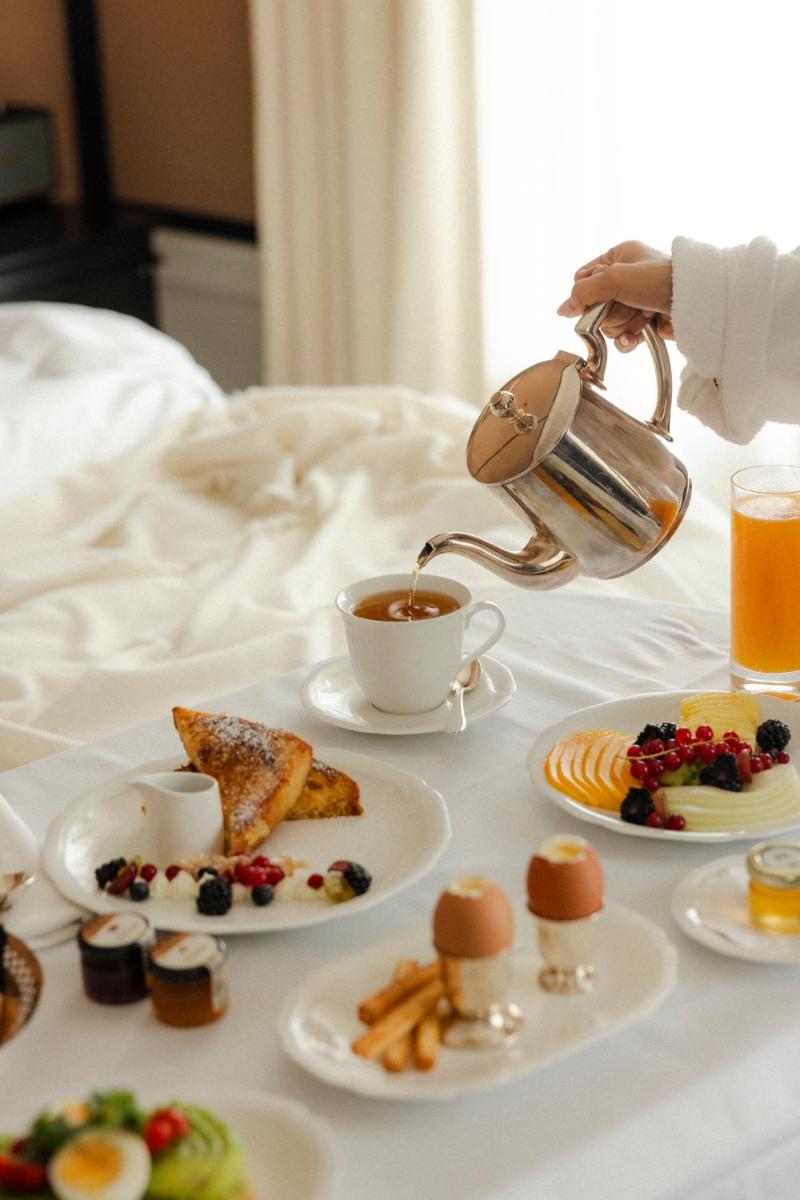 Nourriture dans l'hôtel ou à proximité