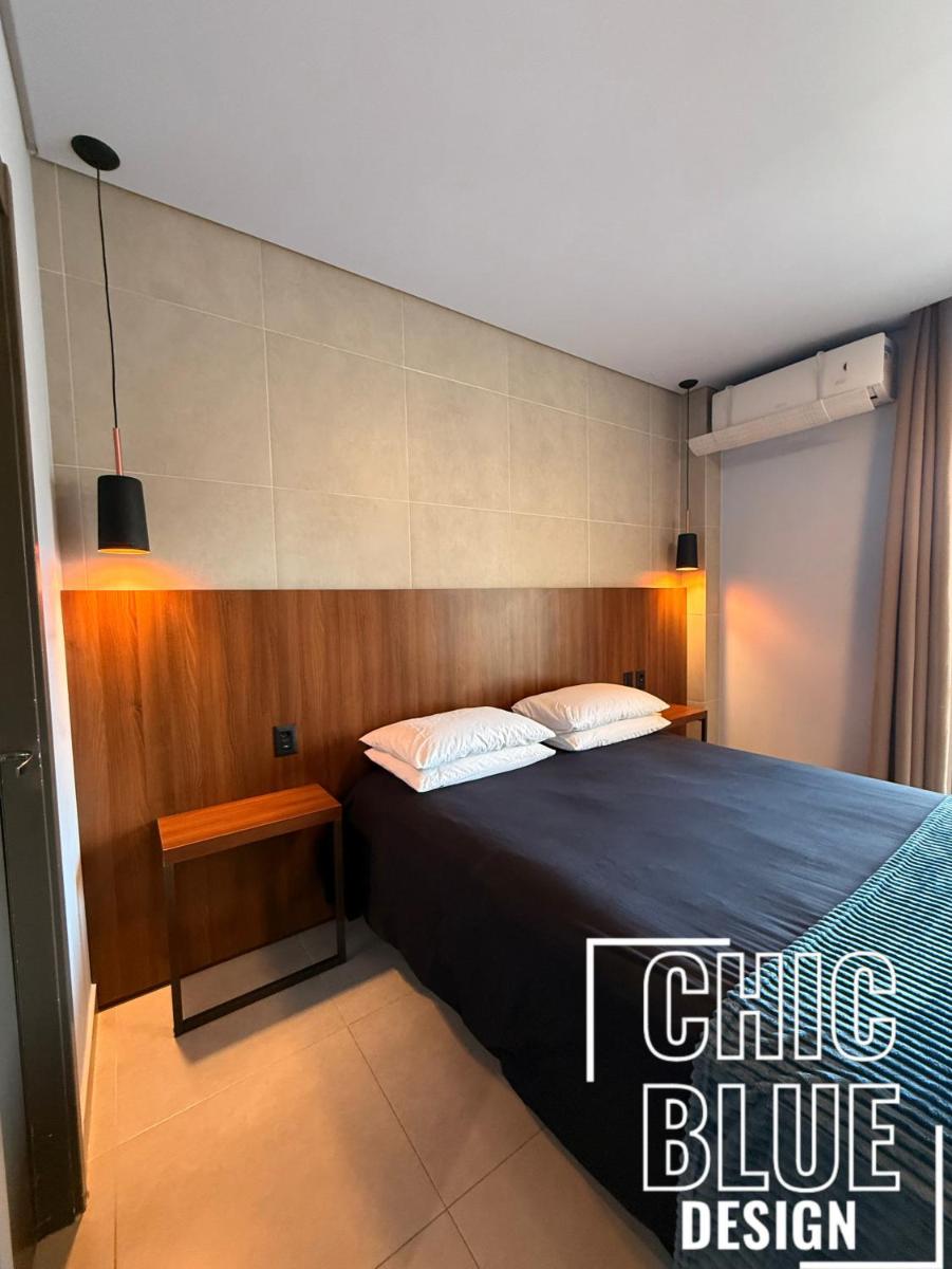 Chic Blue Design com Vaga de Garagem - Hizvo